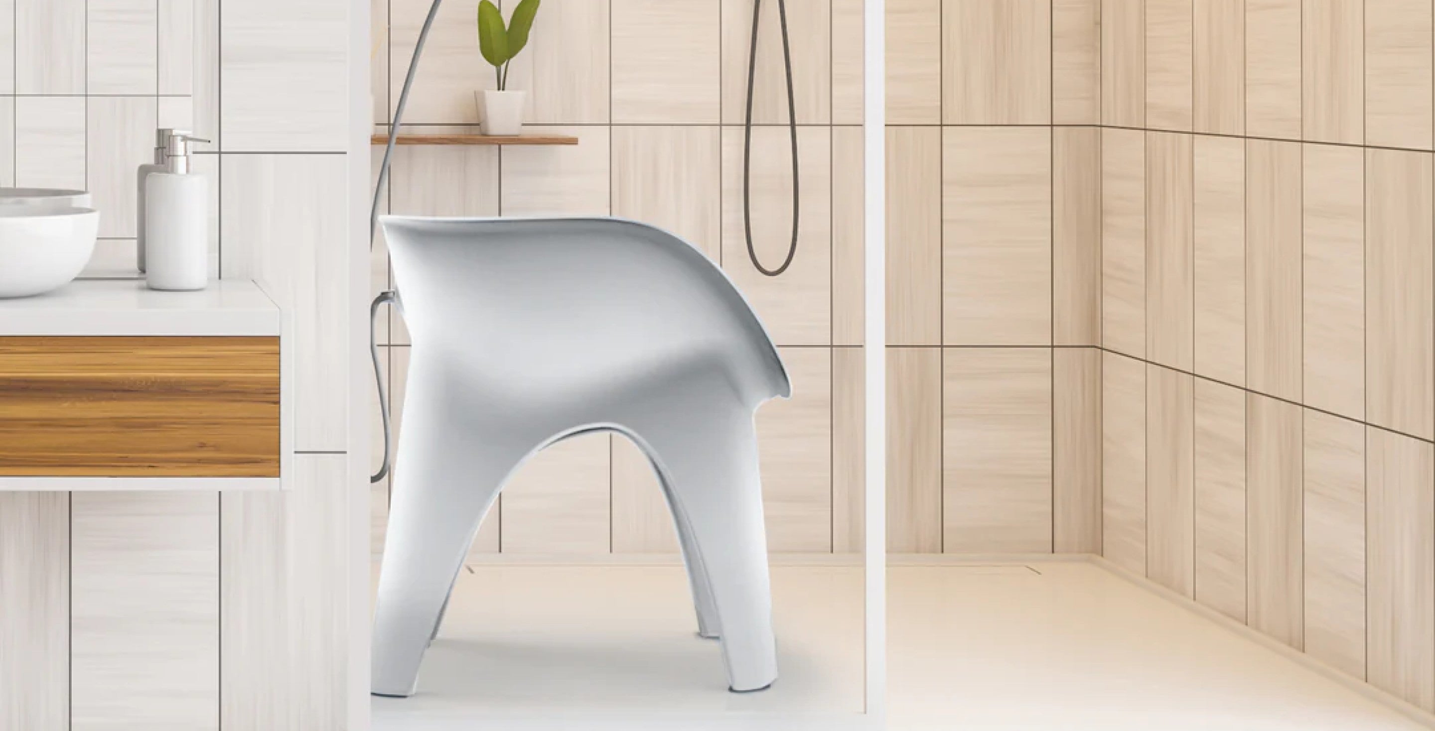 SoSoak™ Shower Soaking Chair